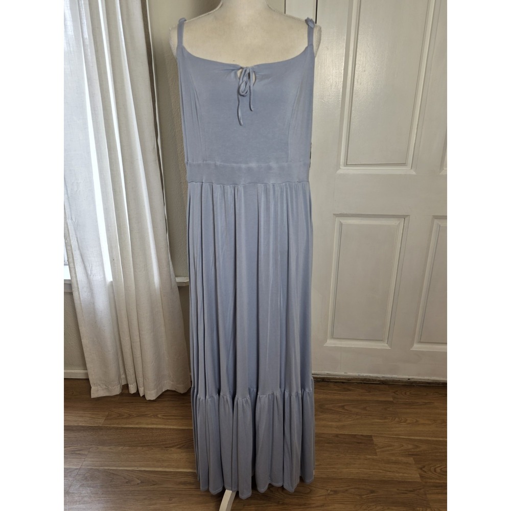 Torrid Maxi Dress 2 Blue Sleeveless